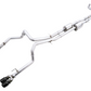 AWE Tuning 4th Gen GM 1500 6.2L 0FG Cat-Back Split Rear Exit (w/ Bumper Cutouts) - Quad Diamond Tips
