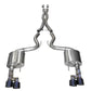Corsa 18-23 Ford Mustang 5.0L V8 3in Sport Cat-Back Dual Rear Exit w/ 4in Black PVD Pro-Series Tips