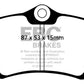 EBC 04-06 Audi TT Quattro 3.2 Bluestuff Rear Brake Pads