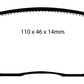 EBC 90-93 Geo Storm 1.6 Redstuff Front Brake Pads