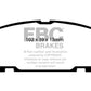 EBC 01-03 Mazda Miata MX5 1.8 (Sports Suspension) Yellowstuff Rear Brake Pads