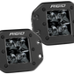 Rigid Industries D2 - Midnight Edition Flush Mount Spot Lights