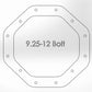 AFE Rear Differential Cover (Black Machined; Pro Series); Dodge/RAM 94-14 Corporate 9.25 (12-Bolt)