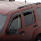 AVS 08-14 Jeep Liberty Ventvisor Outside Mount Window Deflectors 4pc - Smoke