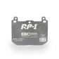 EBC Racing 09-16 Lotus Evora RP-1 Front/Rear Race Brake Pads (Pair Only)