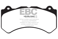 Plaquettes de frein EBC Brakes Bluestuff Street et Track Day