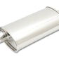 Vibrant StreetPower Oval Muffler 3.50in Inlet/Outlet (Offset-Center)