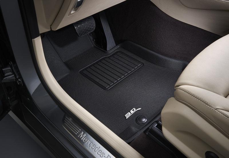 3D MAXpider 2012-2014 Tesla Model S Kagu 1st Row Floormat - Black | Too Fast Autoparts | Order Online