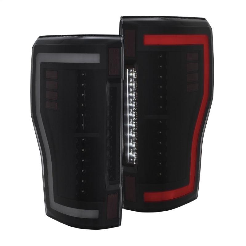ANZO 2017+ Ford F-250 LED Taillights - Black/Smoke | Too Fast Autoparts | Order Online | Canada & USA Shipping