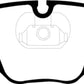 EBC 01-07 BMW M3 3.2 (E46) Redstuff Rear Brake Pads