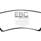 EBC 98-07 Lexus LX470 4.7 Greenstuff Rear Brake Pads