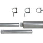 Diamond Eye KIT 4in Turbo Back Single AL: 94-97 FORD 7.3L F250/F350 PWRSTROKE NFS W/ CARB EQUIV STDS