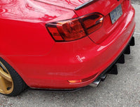 2011-2014 volkswagen gli mk6 rear diffuser+Rear corner spats