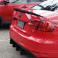 2011-2014 volkswagen gli mk6 rear diffuser+Rear corner spats