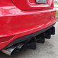 2011-2014 volkswagen gli mk6 rear diffuser+Rear corner spats