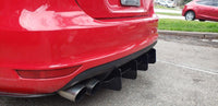 2011-2014 volkswagen gli mk6 rear diffuser+Rear corner spats