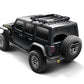 Bushwacker 18-21 Jeep Wrangler JL (2-Door & 4-Door) Flat Style Flares 4pc - Black