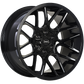 Ruffino HARD Tactical Gloss Black - Milled EdgeRUF4920002 | Size: 20x10.0 | Bolt Pattern: 5x127/5x139.7 | Offset: -12 | Center Bore: 77.8