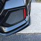 2017+ honda civc type r Rear Spats | Too Fast Autoparts | Order Online