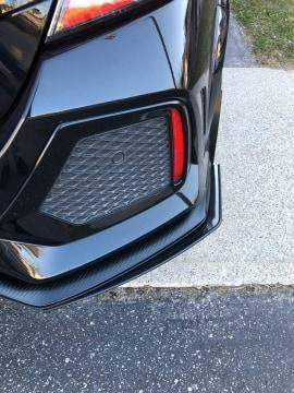 2017+ honda civc type r Rear Spats | Too Fast Autoparts | Order Online