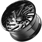 AXE Wheels ZEUS Gloss Black - Milled EdgeAXE4002 | Size: 20x10.0 | Bolt Pattern: 6x135/6x139.7 | Offset: -19 | Center Bore: 87.1