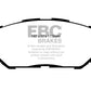 EBC 06-08 Toyota RAV 4 2.4 (3rd Row Seats) Greenstuff Front Brake Pads
