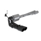 MBRP 2019+ Chevrolet Silverado 1500 4.5L/5.3L Pre-Axle Dual Side Exit w/ 4in OD Tip- Black Coated