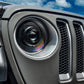 Oracle Oculus BiLED Projector Headlights for Jeep JL/Gladiator JT Satin Silver 5500K