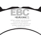 EBC 11+ Jeep Grand Cherokee 6.4 SRT-8 Greenstuff Front Brake Pads
