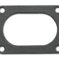 Vibrant 4 Bolt Flange Gasket for 4in O.D. Oval tubing (Matches #13177S)