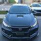 2017+ Honda civic type r lip version 2 Front Splitter | Too Fast Autoparts | Order Online