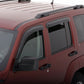AVS 08-14 Jeep Liberty Ventvisor Outside Mount Window Deflectors 4pc - Smoke