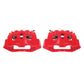 Power Stop 11-19 Chevrolet Silverado 2500 HD Rear Red Calipers w/Brackets - Pair