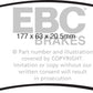 EBC 05-07 Ford F250 (inc Super Duty) 5.4 (2WD) Extra Duty Front Brake Pads