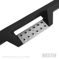 Westin/HDX 07-18 GM 15/25/3500 Crew Cab (sauf Classic) SS Drop Nerf Step Bars - Noir texturé