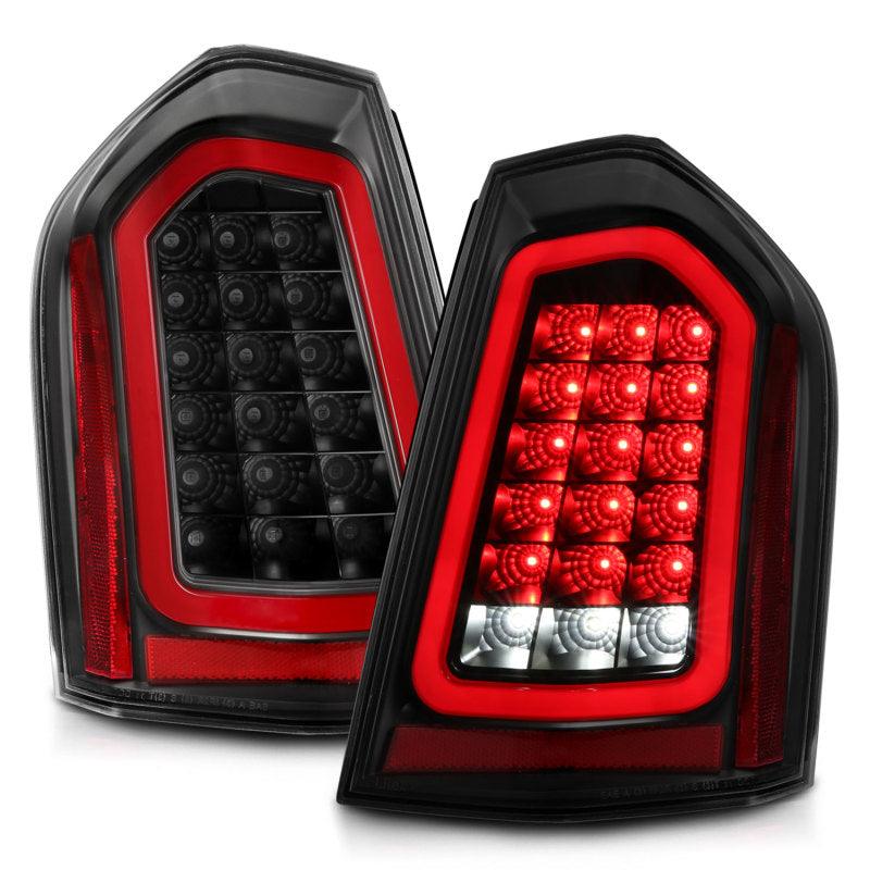 ANZO 11-14 Chrysler 300 LED Taillights Black w/ Sequential | Too Fast Autoparts | Order Online