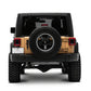 Raxiom 07-18 Jeep Wrangler JK Axial Series JL Style LED Tail Lights- Black Housing- Red Lens