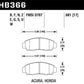 Hawk 04+ Accord TSX / 99-08 TL / 01-03 CL / 08+ Honda Accord EX HPS Street Front Brake Pads