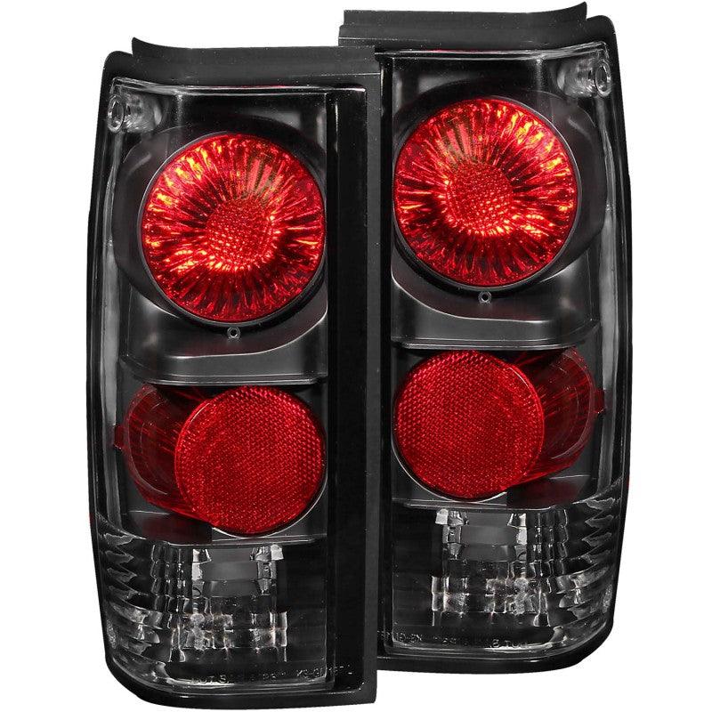 ANZO 1982-1994 Chevrolet S-10 Taillights Black | Too Fast Autoparts | Order Online