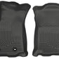 Husky Liners 2016 Toyota Tacoma w/ Auto Trans WeatherBeater Front Black Floor Liners