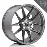OPE Wheels TITAN Style With MATTE GUNMETAL Finish | Size - 19x10.5 | PCD - 5x114.3 | Offset - 35 | Bore - 73.1