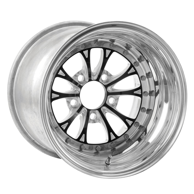 Weld Vitesse 15x10 / 5x4.75 BP / 3.5in. BS Black Wheel - Non-Beadlock