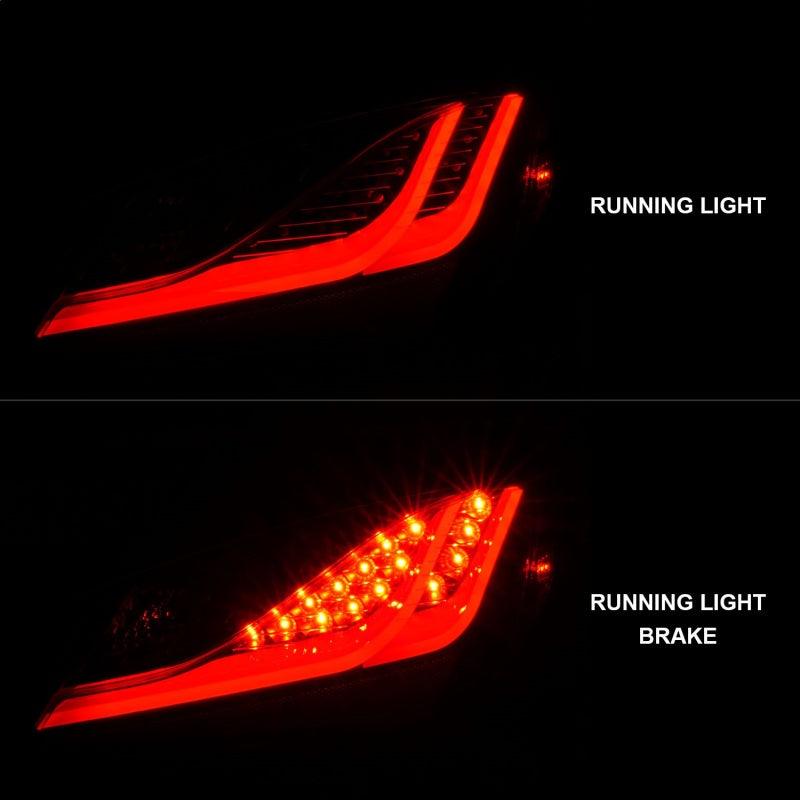 ANZO 10-13 Hyundai Genesis 2DR LED Taillights Smoke | Too Fast Autoparts | Order Online