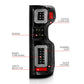 ANZO 19-21 Chevy Silverado Full LED Taillights Black Housing Clear Lens G2 (w/C light Bars)