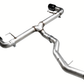 AWE Tuning 19-23 BMW 330i / 21-23 BMW 430i Base G2X Track Edition Axle-Back Exhaust - Diamond Black