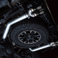 AWE Tuning 22-23 GMC Sierra 1500 AT4X 6.2L 0FG Catback Split Dual (Flat Bumper) - Diamond Black Tips