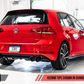 AWE Tuning MK7.5 Golf R Track Edition Exhaust w/Diamond Black Tips 102mm