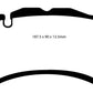 EBC 08-13 Mercedes-Benz C63 AMG (W204) 6.2 Redstuff Front Brake Pads