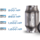 GESI G-Sport 400 CPSI GEN 2 EPA Compliant 3.0in Inlet/Out Catalytic Converter-4.5in x 4in 500-850HP