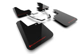 Rally Armor 24-26 Subaru Crosstrek (Wilderness Only) Black UR Mud Flap W/Red Logo - No Drilling Req